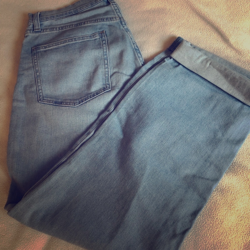 Uniqlo high rise boyfriend fit Jeans (size 27)